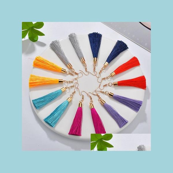 ear cuff fashion style tassel ear bohemian long european american cross-border creative female earrings ladies handmade polyester gol dhx84, Silver
ear cuff fashion style tassel ear bohemian long european american cross-border creative female earrings ladies handmade polyester gol dhx84, Silver