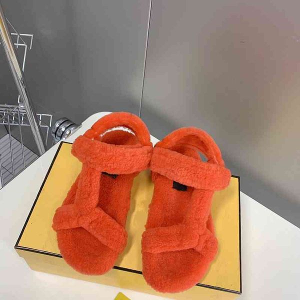 slippers woolen shoes women's autumn and winter pure wool open toe one line buckle flat bottom plush warmth sandals, Black
slippers woolen shoes women's autumn and winter pure wool open toe one line buckle flat bottom plush warmth sandals, Black