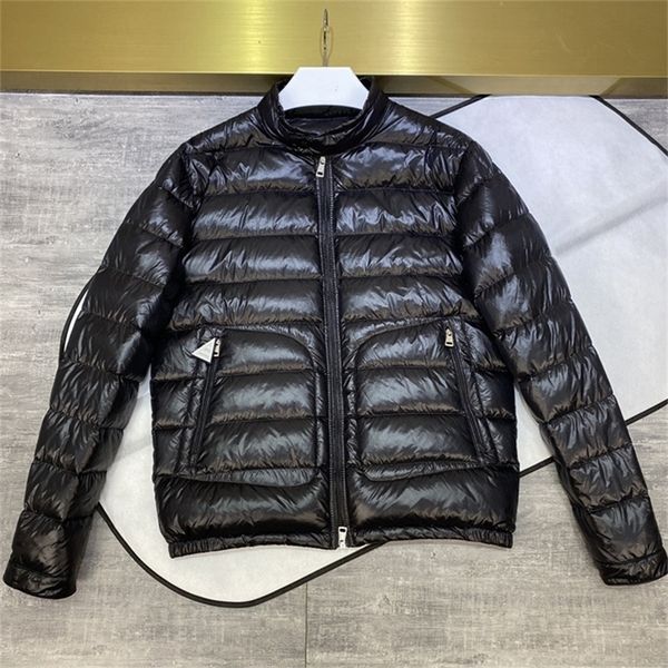 men's down parkas autumn winter man stand collar down jacket leisure windproof lack coat slim fit filled 95% white duck down slightly w, Black
men's down parkas autumn winter man stand collar down jacket leisure windproof lack coat slim fit filled 95% white duck down slightly w, Black