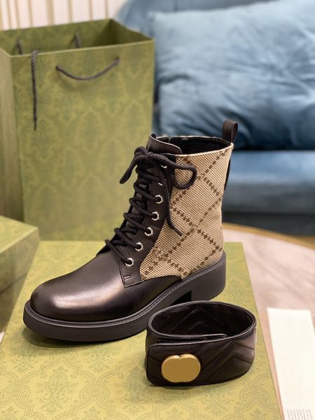2022ss autumn winter womens fashion boots 40mm marmont canvas & leather ankle boot, Black
2022ss autumn winter womens fashion boots 40mm marmont canvas & leather ankle boot, Black
