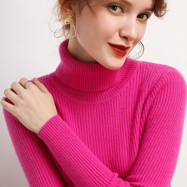 women's knits tees women turtleneck sweaters female solid loose pullovers with neck knitted soft warm jumper candy color autumn winter, White
women's knits tees women turtleneck sweaters female solid loose pullovers with neck knitted soft warm jumper candy color autumn winter, White