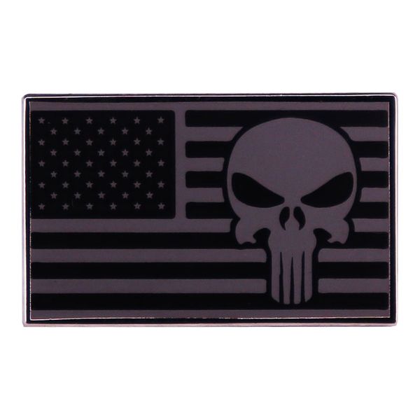other fashion accessories puniisher usa flag enamel pin brooch badge pins for backpack, Silver
other fashion accessories puniisher usa flag enamel pin brooch badge pins for backpack, Silver