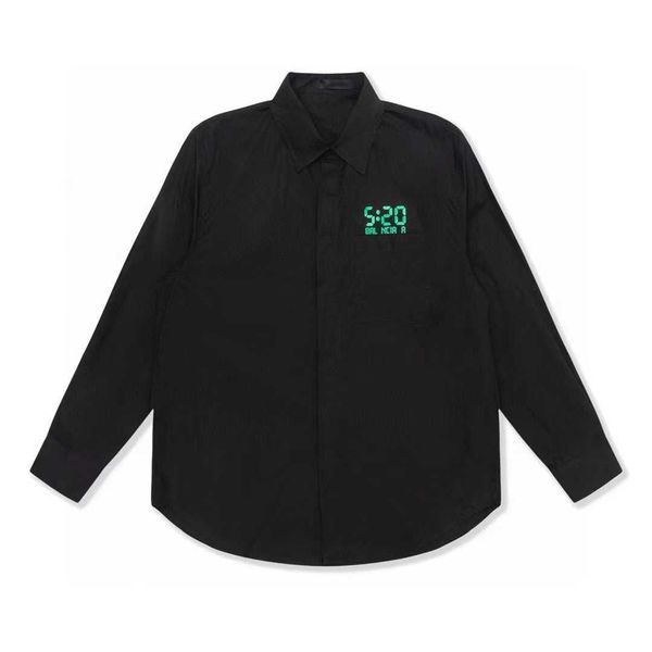 men's casual shirts the original version of luxury fashion paris b family 520 series solid color digital loose casual long sleeved shir, White;black
men's casual shirts the original version of luxury fashion paris b family 520 series solid color digital loose casual long sleeved shir, White;black