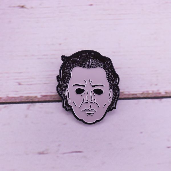 other fashion accessories resurrection m ichael myers mask enamel pin halloween slasher films pin, Silver
other fashion accessories resurrection m ichael myers mask enamel pin halloween slasher films pin, Silver