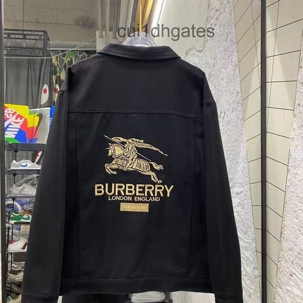 2022 luxury brand burb hoodies outlet sale 22 spring autumn new casual lapel jacket men's trend slim embroider, Black;brown
2022 luxury brand burb hoodies outlet sale 22 spring autumn new casual lapel jacket men's trend slim embroider, Black;brown