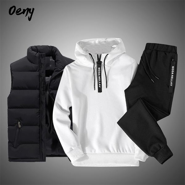 mens tracksuits solid color mens sportswear sets patchwork zipper tracksuit men casual hooded sweatshirt hoodiesvestpants 3pc jogging suits, Gray
mens tracksuits solid color mens sportswear sets patchwork zipper tracksuit men casual hooded sweatshirt hoodiesvestpants 3pc jogging suits, Gray