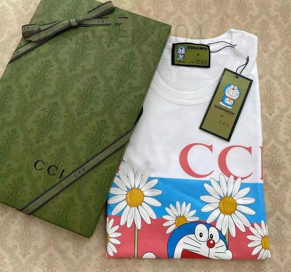 women's t-shirt designer 2021 white cartoon loose printed cotton t-shirt g joint name jingle robot cat male and female couple short sle
women's t-shirt designer 2021 white cartoon loose printed cotton t-shirt g joint name jingle robot cat male and female couple short sle