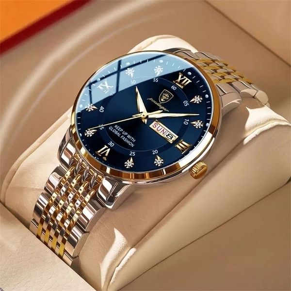 wristwatches poedagar men watch brand luxury waterproof luminous men stainless quartz wristwatch sport man watch date week business clock 22, Slivery;brown
wristwatches poedagar men watch brand luxury waterproof luminous men stainless quartz wristwatch sport man watch date week business clock 22, Slivery;brown