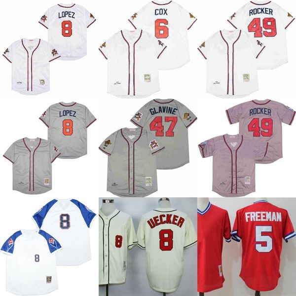 vintage college mitchell and ness baseball 6 bobby cox jerseys stitched 8 javy lopez bob uecker 47 tom glavine 5 freddie an 49 john rocker j, Black
vintage college mitchell and ness baseball 6 bobby cox jerseys stitched 8 javy lopez bob uecker 47 tom glavine 5 freddie an 49 john rocker j, Black