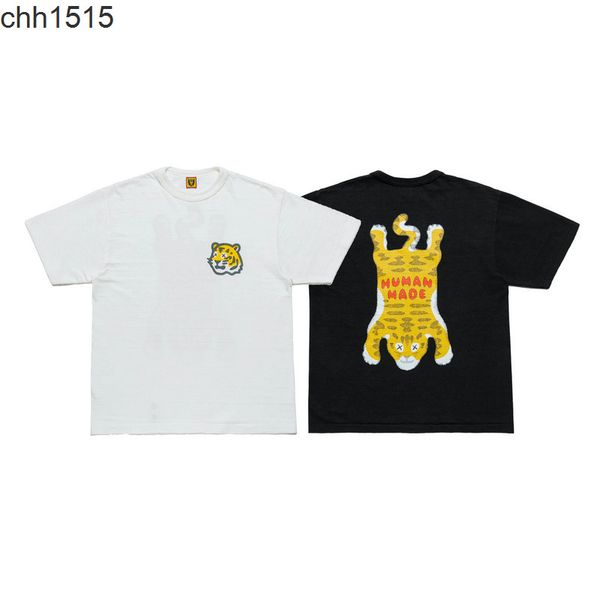 lksk human 2022 new co branded tiger head print back crouching tiger men's and women's short sleeve t-shirt, White;black
lksk human 2022 new co branded tiger head print back crouching tiger men's and women's short sleeve t-shirt, White;black