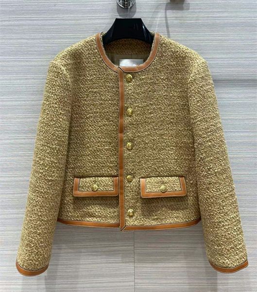 women's wool & blends new european and american women's wear for winter 2022 long sleeve round neck single breasted fashionable go, Black
women's wool & blends new european and american women's wear for winter 2022 long sleeve round neck single breasted fashionable go, Black