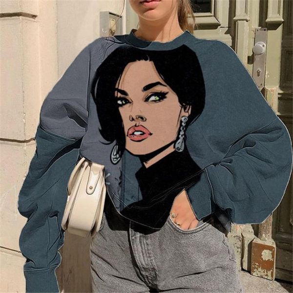 women s hoodies sweatshirts playful female face print cotton fashion trendy street women loose pullover shirts winter long sleeve o neck 22, Black
women s hoodies sweatshirts playful female face print cotton fashion trendy street women loose pullover shirts winter long sleeve o neck 22, Black