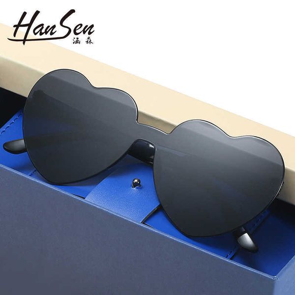 sunglass2020 new trend peach heart love sunglasses frameless glasses for men and women, White;black
sunglass2020 new trend peach heart love sunglasses frameless glasses for men and women, White;black