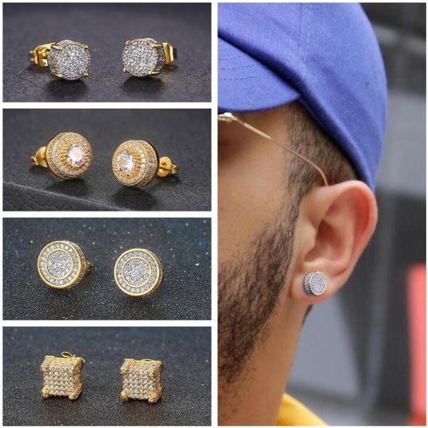 hip hop stud earring luxury jewelry 925 sterling silver pave white sapphire 18k gold fill cz diamond party women wedding earring for lover g, Golden;silver
hip hop stud earring luxury jewelry 925 sterling silver pave white sapphire 18k gold fill cz diamond party women wedding earring for lover g, Golden;silver