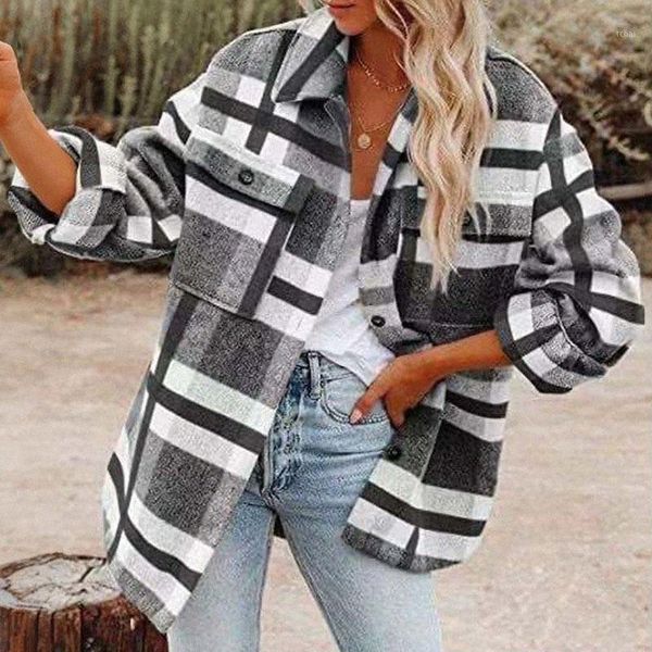 women's wool & blends women's wool & blends fashion loose jackets women autumn lapel long sleeve single breasted pockets lady coat, Black
women's wool & blends women's wool & blends fashion loose jackets women autumn lapel long sleeve single breasted pockets lady coat, Black