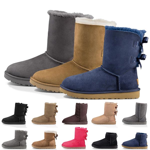 wholesale fashion designer boots women shoes grey navy blue chestnut pink fur leather australians ankle boot outdoor snow witner booties pla, Black
wholesale fashion designer boots women shoes grey navy blue chestnut pink fur leather australians ankle boot outdoor snow witner booties pla, Black
