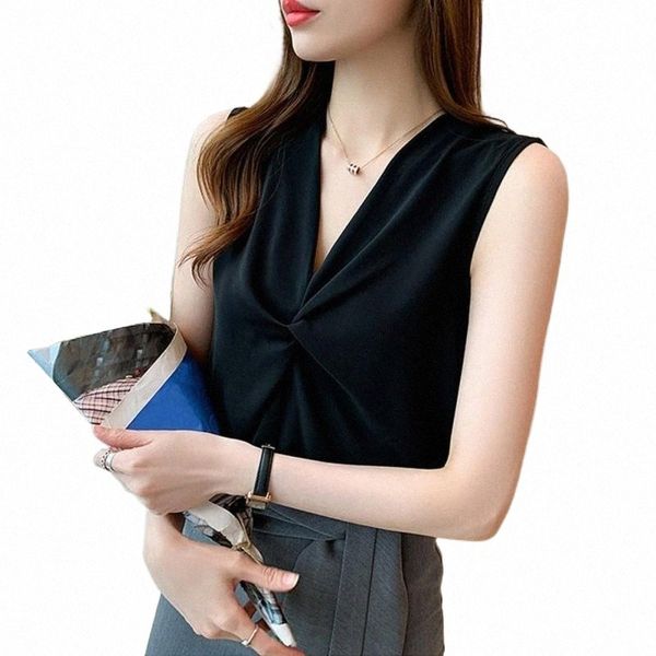 women's blouses & shirts women's blouses & shirts summer sleeveless women v-neck blouse loose female m5wn#, White
women's blouses & shirts women's blouses & shirts summer sleeveless women v-neck blouse loose female m5wn#, White