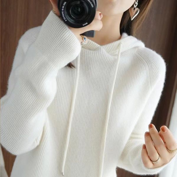 women s hoodies sweatshirts autumn and winter loose large size thickened solid color 100 pure wool knitted sweater fashion 220912, Black
women s hoodies sweatshirts autumn and winter loose large size thickened solid color 100 pure wool knitted sweater fashion 220912, Black