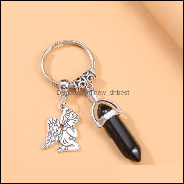 keychains gros porte-cls hexagonale cristal pierre point pendentif ange charme en vrac cadeaux de yoga pour les femmes drop newdhdhgea, Silver
keychains gros porte-cls hexagonale cristal pierre point pendentif ange charme en vrac cadeaux de yoga pour les femmes drop newdhdhgea, Silver