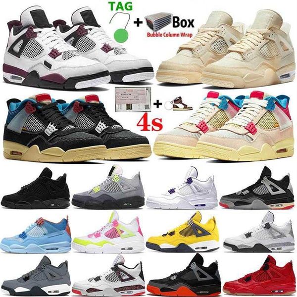 2021 new white x sail bred jumpman 4 4s mens basketball shoes black cat paris sneakers white cement neon women trainers sports cha292s
2021 new white x sail bred jumpman 4 4s mens basketball shoes black cat paris sneakers white cement neon women trainers sports cha292s