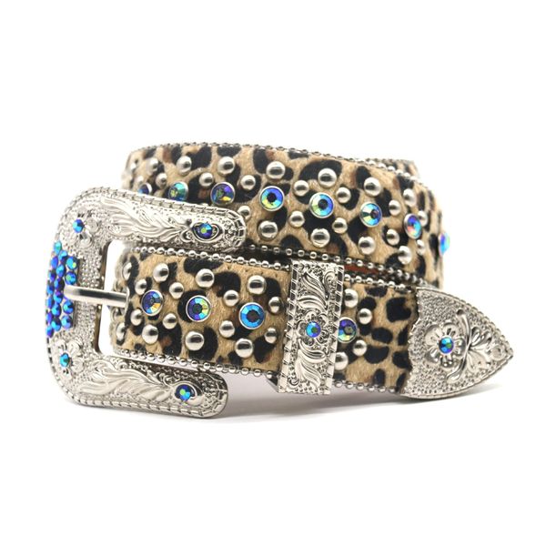 western cinto leopard print rhinestone belts for women man quality luxury brand rivet designer belt for jeans cowboy cowgirl, Black;brown
western cinto leopard print rhinestone belts for women man quality luxury brand rivet designer belt for jeans cowboy cowgirl, Black;brown