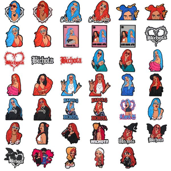 shoe parts accessories 2022 unn halloween karol g pvc charms bad bunny soft pvc charms ready to ship, White;pink
shoe parts accessories 2022 unn halloween karol g pvc charms bad bunny soft pvc charms ready to ship, White;pink