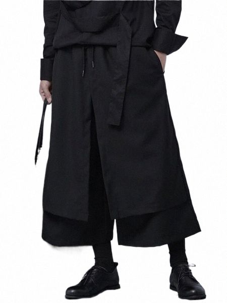 men's pants men's pants men's wide-leg hair stylist style classic dark personality niche design fashion trend loose casual ni, Black
men's pants men's pants men's wide-leg hair stylist style classic dark personality niche design fashion trend loose casual ni, Black