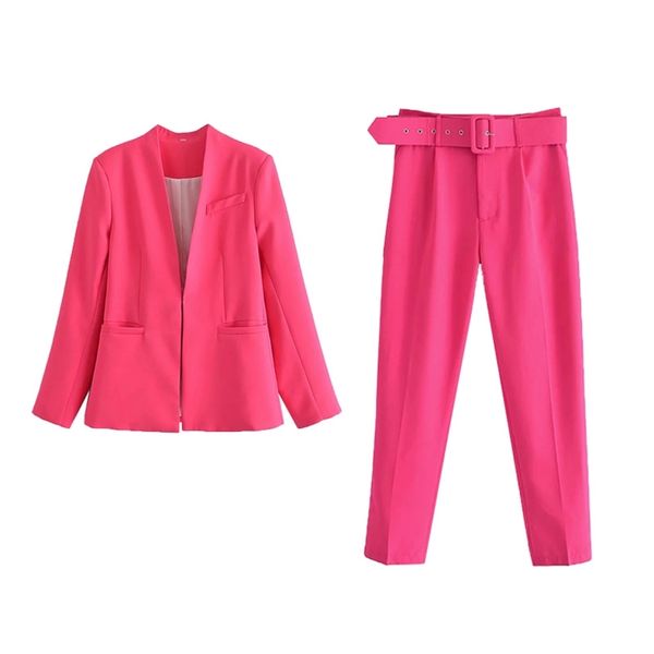women's two piece pants women's blazers set pant suit office ladies elgant chic blazer jacket solid coat two piece blazer suit wit, White
women's two piece pants women's blazers set pant suit office ladies elgant chic blazer jacket solid coat two piece blazer suit wit, White