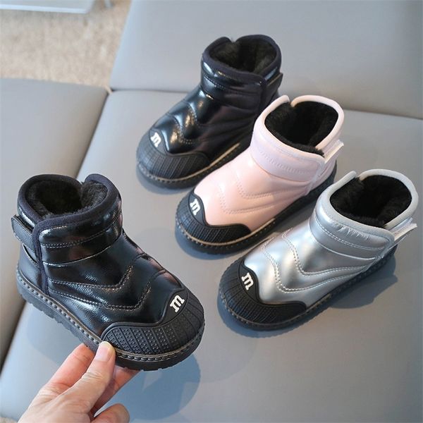 boots winter girls boys snow thicken warm plush outdoor children windproof waterproof anti-slippery kids shoes 220913, Black;grey
boots winter girls boys snow thicken warm plush outdoor children windproof waterproof anti-slippery kids shoes 220913, Black;grey