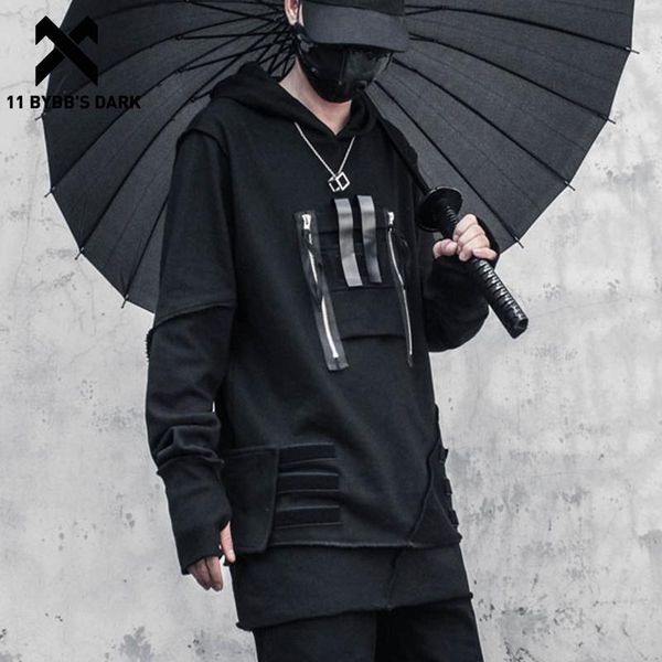 men s hoodies sweatshirts 11 bybb s dark spring zipper patchwork men hip hop streetwear loose techwear hoodie casual hooded pullover 220913, Black
men s hoodies sweatshirts 11 bybb s dark spring zipper patchwork men hip hop streetwear loose techwear hoodie casual hooded pullover 220913, Black