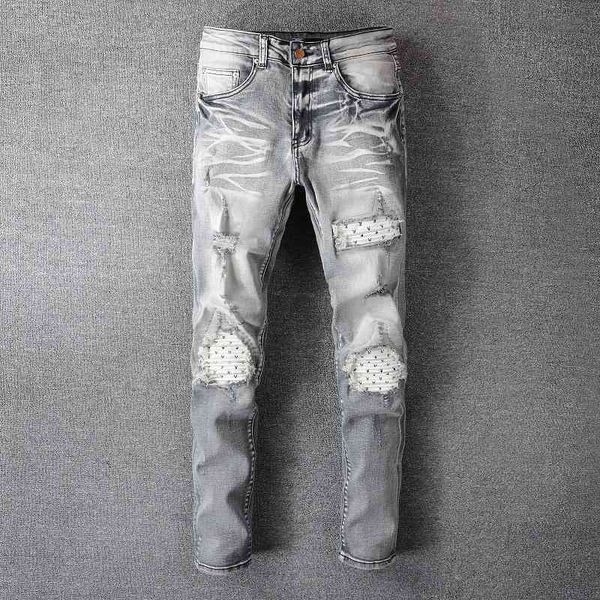 fashion street cowboy casual pants micro elastic cotton youth light blue splash paint tight jeans anniris hole breaking patch cloth trend le
fashion street cowboy casual pants micro elastic cotton youth light blue splash paint tight jeans anniris hole breaking patch cloth trend le