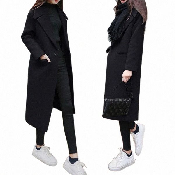 women's wool & blends women's wool & blends 2022 winter coat for women wide lapel belt pocket woollen cloth polyester blend oversi, Black
women's wool & blends women's wool & blends 2022 winter coat for women wide lapel belt pocket woollen cloth polyester blend oversi, Black