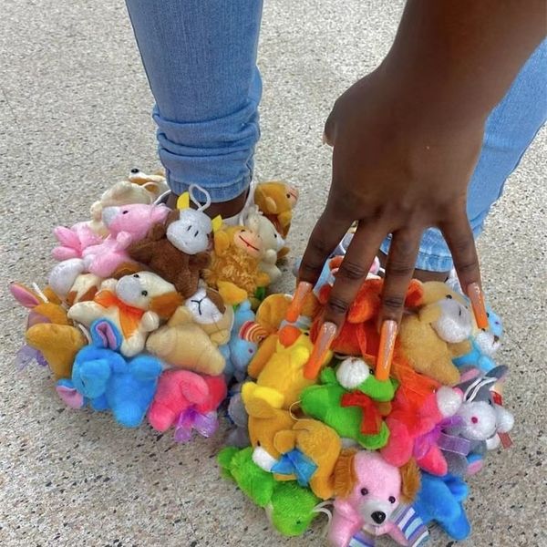 slippers home slippers women cotton slippers furry flip flops house shoes cute teddy bear slides plush pantuflas women slides 220913, Black
slippers home slippers women cotton slippers furry flip flops house shoes cute teddy bear slides plush pantuflas women slides 220913, Black