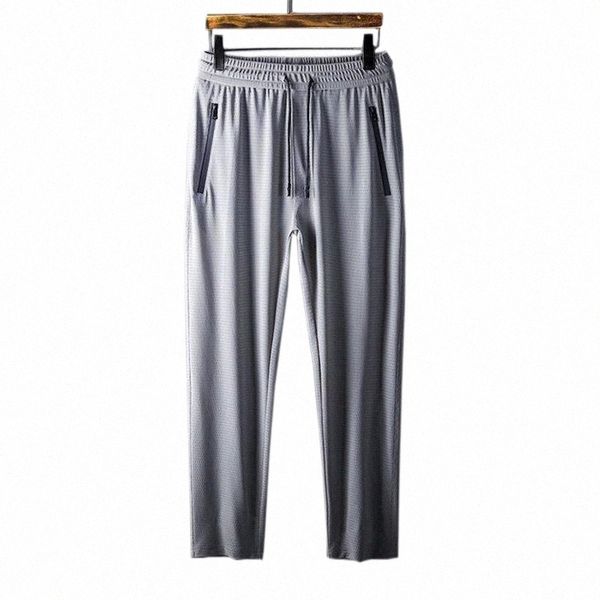 men's pants men's pants ice silk mesh casual sports men summer thin elastic waist trendy straight breathable sweatpants slim trous, Black
men's pants men's pants ice silk mesh casual sports men summer thin elastic waist trendy straight breathable sweatpants slim trous, Black