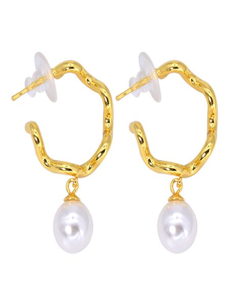 dangle designer fashion simple irregular c-shaped glossy pearl stud earrings small exquisite lovely pattern earring hoop for women jewelry c, Silver
dangle designer fashion simple irregular c-shaped glossy pearl stud earrings small exquisite lovely pattern earring hoop for women jewelry c, Silver
