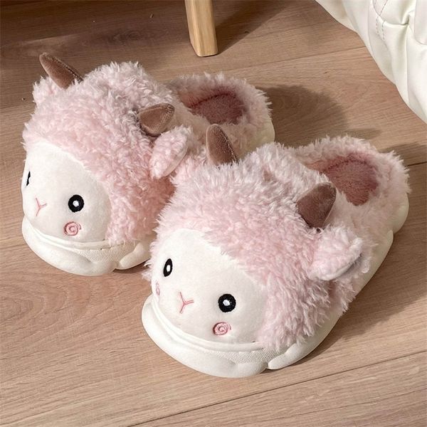 slippers winter cartoon sheep women slippers girls lovely unicorn furry slipper shoes for womens home nonslip warm plush shoes 220913, Black
slippers winter cartoon sheep women slippers girls lovely unicorn furry slipper shoes for womens home nonslip warm plush shoes 220913, Black
