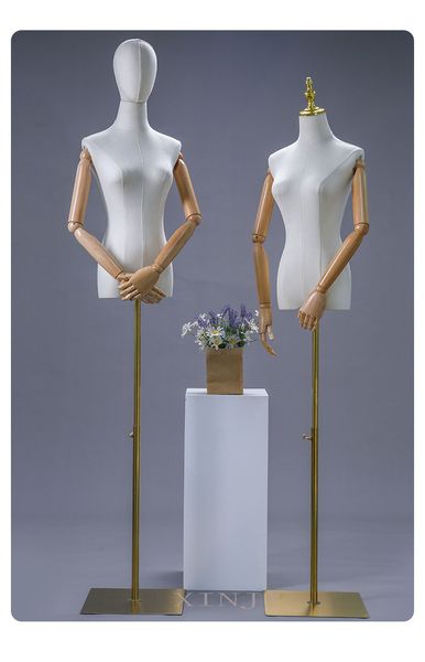 fashionable female mannequin new style fabric model dressmaking model for display, Khaki
fashionable female mannequin new style fabric model dressmaking model for display, Khaki