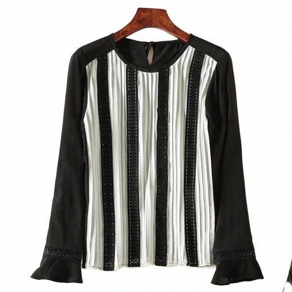 women's blouses & shirts women's blouses & shirts spring autumn black shirt elegant o-neck long flare sleeve woman hollow out fema, White
women's blouses & shirts women's blouses & shirts spring autumn black shirt elegant o-neck long flare sleeve woman hollow out fema, White
