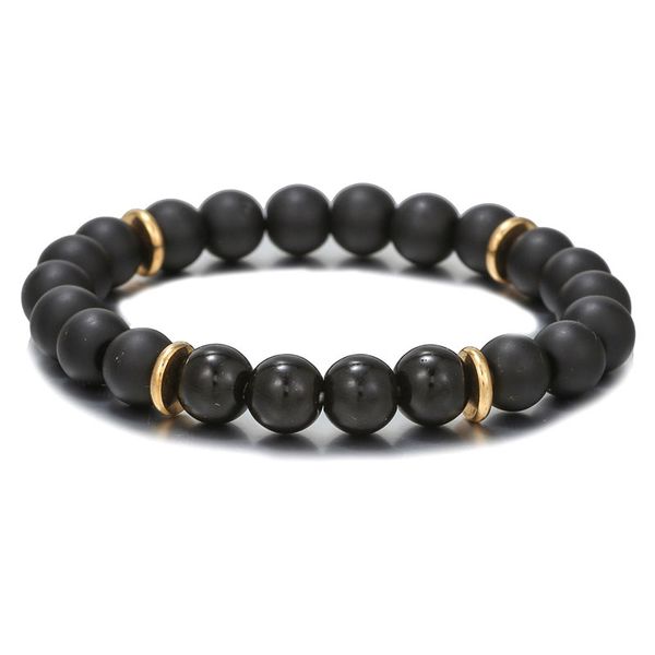 8mm 10mm natural stone handmade beaded strands charm bracelets yoga elastic bangle jewelry for women men lover, Black
8mm 10mm natural stone handmade beaded strands charm bracelets yoga elastic bangle jewelry for women men lover, Black