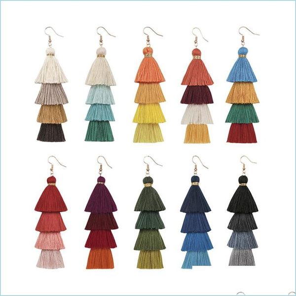 dangle chandelier 10 colors bohemian statement mti layer tassel earrings gradient color long tree christmas women handm carshop2006 dhj4j, Silver
dangle chandelier 10 colors bohemian statement mti layer tassel earrings gradient color long tree christmas women handm carshop2006 dhj4j, Silver