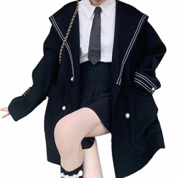 women's wool & blends women's wool & blends college style black woolen coat autumn and winter 2022 temperament small design sense
women's wool & blends women's wool & blends college style black woolen coat autumn and winter 2022 temperament small design sense