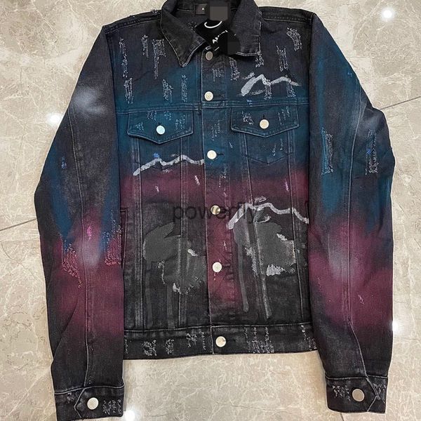 men's jackets amirs 18fw autumn and winter new color starry sky spray painting destruction denim jacket flash pink men and women alike, Black;brown
men's jackets amirs 18fw autumn and winter new color starry sky spray painting destruction denim jacket flash pink men and women alike, Black;brown