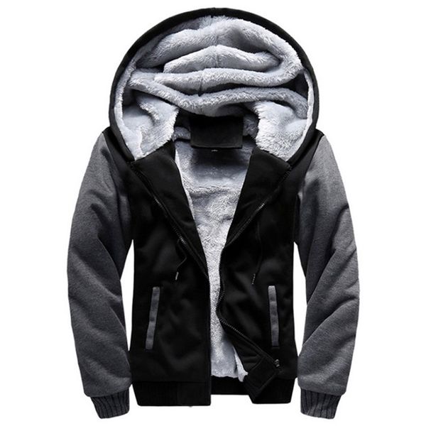 mens hoodies sweatshirts winter thick warm fleece zipper coat sportwear male streetwear 4xl 5xl 220912, Black
mens hoodies sweatshirts winter thick warm fleece zipper coat sportwear male streetwear 4xl 5xl 220912, Black