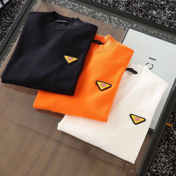 22ss mens sweater wool coat p triangle logo designer sweaters long-sleeved casual shirt men pullover jacket, White;black
22ss mens sweater wool coat p triangle logo designer sweaters long-sleeved casual shirt men pullover jacket, White;black