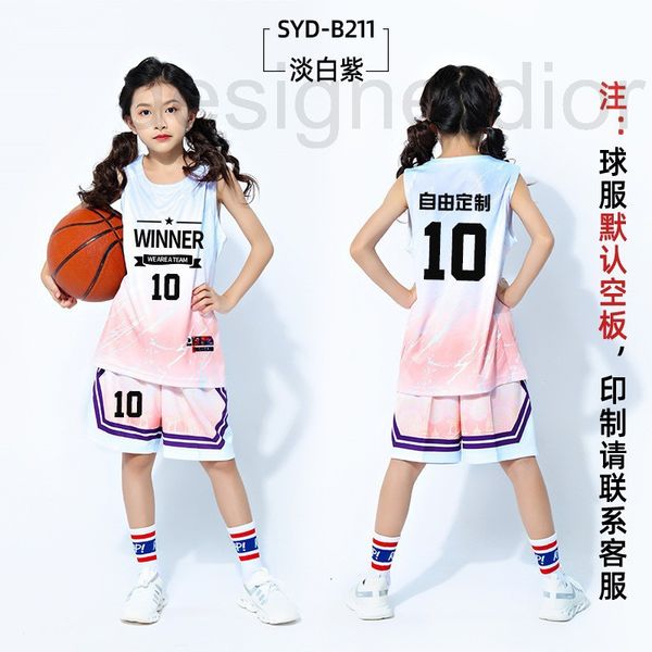 basketball sets designer children's basketball suit boys' group purchase jerseys competition team uniform sports training summer g, Black;red
basketball sets designer children's basketball suit boys' group purchase jerseys competition team uniform sports training summer g, Black;red