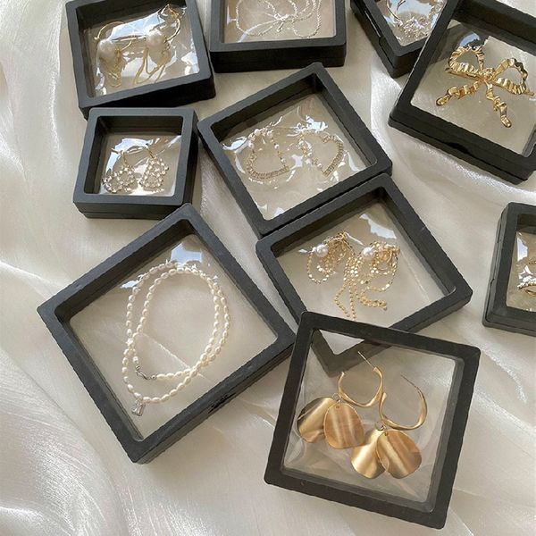 20pcs/lot earring jewelry boxes thin film capacity travel storage box women ladies necklace ring portable storage gifts bead case, Black;white
20pcs/lot earring jewelry boxes thin film capacity travel storage box women ladies necklace ring portable storage gifts bead case, Black;white