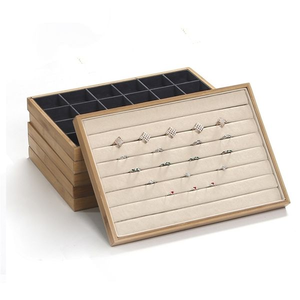 jewelry boxes bamboo velvet display tray ring earring necklace bracelet pendant organizer storage box 220912, Black;white
jewelry boxes bamboo velvet display tray ring earring necklace bracelet pendant organizer storage box 220912, Black;white