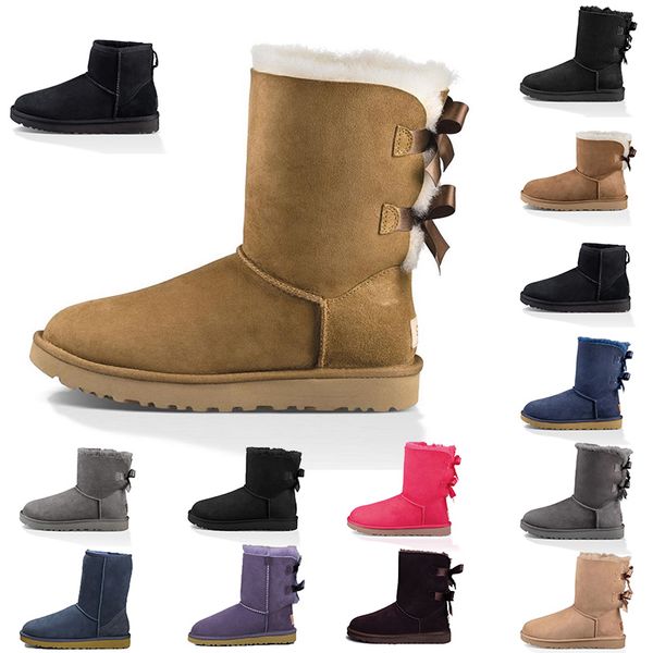 ladies designer branded boots women winter snow booties with bow ankle fur leather australians black pink red grey slip-on girls platform sn
ladies designer branded boots women winter snow booties with bow ankle fur leather australians black pink red grey slip-on girls platform sn