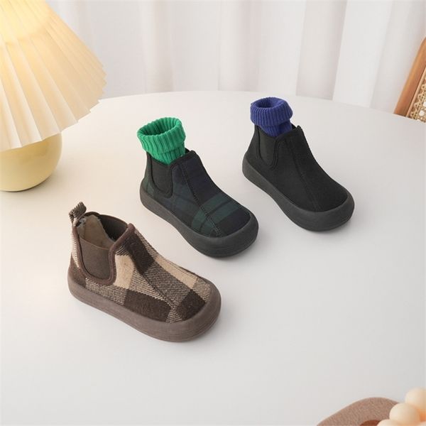 boots children' shoes british style cloth short boots autumn and winter warm plush children' shoes for boys girls babies 220913, Black;grey
boots children' shoes british style cloth short boots autumn and winter warm plush children' shoes for boys girls babies 220913, Black;grey