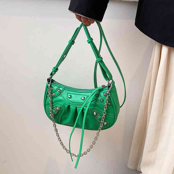 rivet motorcycle bag fashion cross car small bag female style chain sling one shoulder underarm dumpling bag
rivet motorcycle bag fashion cross car small bag female style chain sling one shoulder underarm dumpling bag